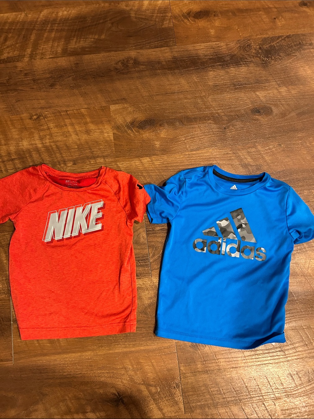 Nike and Adidas Dri-Fit Tees